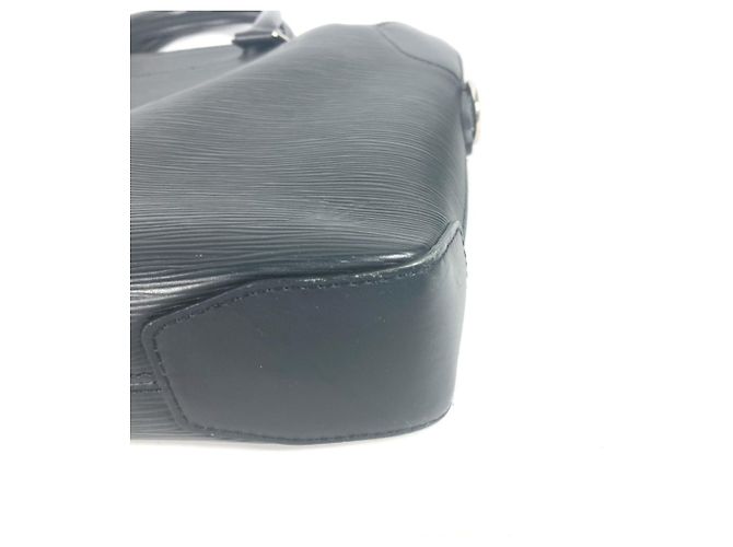 Borsa Tote Briefcase Epi Oliver di Louis Vuitton Nero - vista 7
