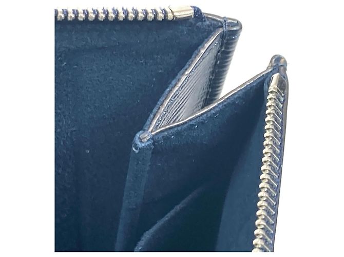 Borsa Clutch Pochette Jour GM in Epi di Louis Vuitton Blu Blu navy - vista 11