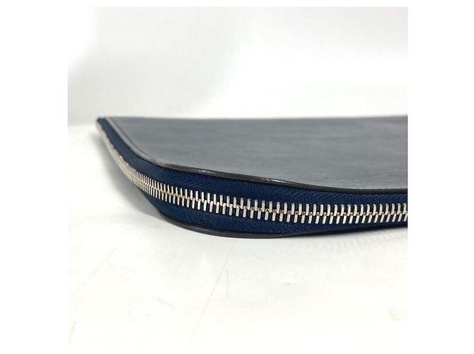 Borsa Clutch Pochette Jour GM in Epi di Louis Vuitton Blu Blu navy - vista 6