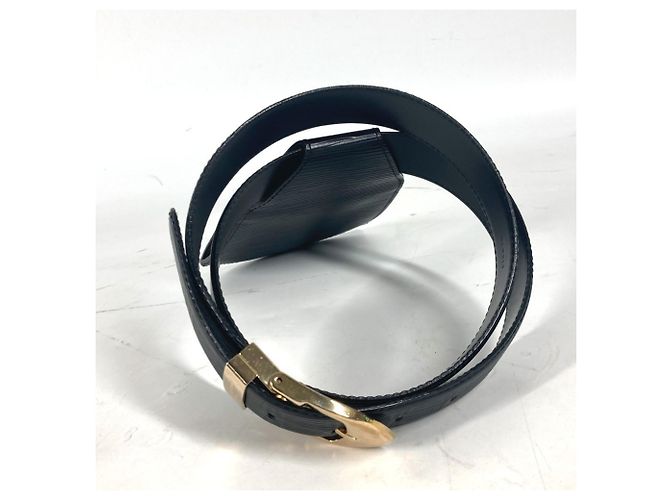 Belt Bag Sherwood Epi Louis Vuitton Nero - vista 5