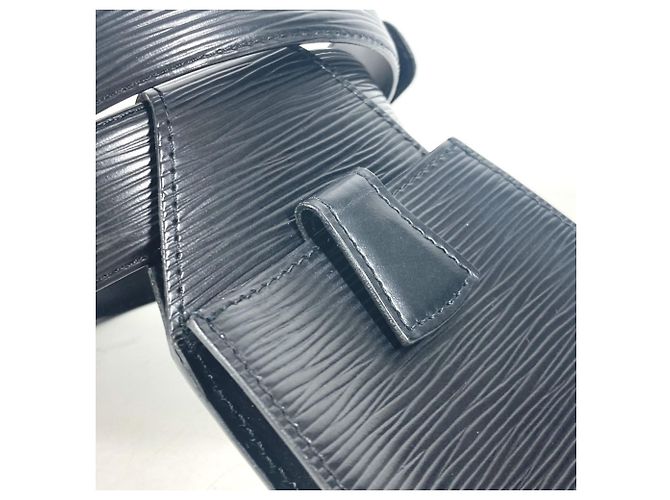 Belt Bag Sherwood Epi Louis Vuitton Nero - vista 7