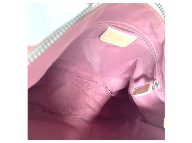Borsa logo Trotter No. 2 di Christian Dior Rosa Bianco - vista 17