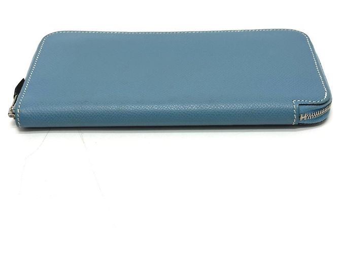 Hermès Portafoglio rotondo classico lungo Azap Hermes Blu - vista 3