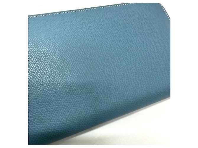 Hermès Portafoglio rotondo classico lungo Azap Hermes Blu - vista 8