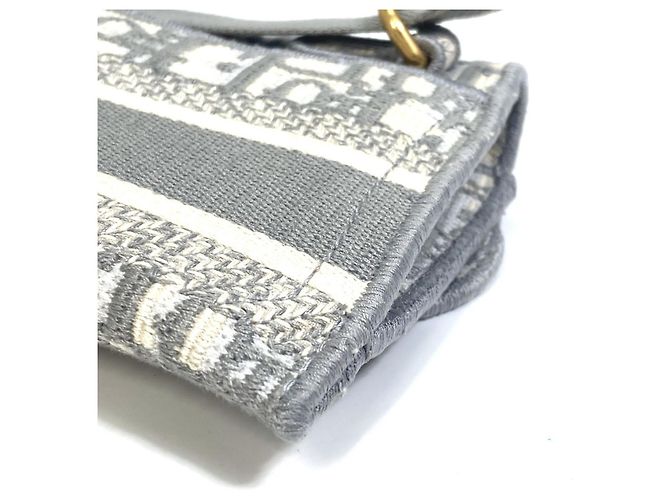 Slim Pouch Oblique Saddle Christian Dior Braun - Ansicht 10