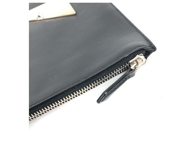 Pochette Fendi 7N0078 Monster Bugs Nero - vista 6