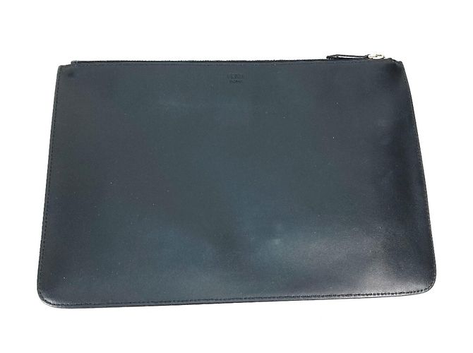 Pochette Fendi 7N0078 Monster Bugs Nero - vista 9