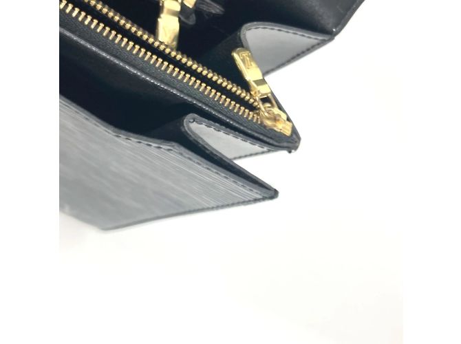 Borsa Louis Vuitton Epi Concorde Nero - vista 13
