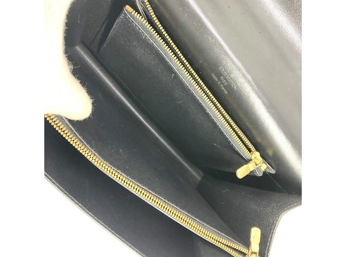 Borsa Louis Vuitton Epi Concorde Nero - vista 16