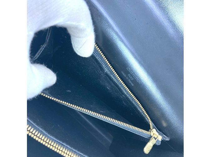 Borsa Louis Vuitton Epi Concorde Nero - vista 18