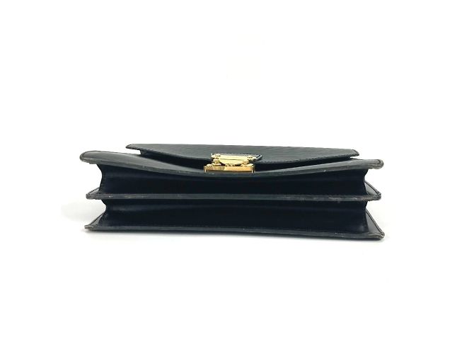 Borsa Louis Vuitton Epi Concorde Nero - vista 6