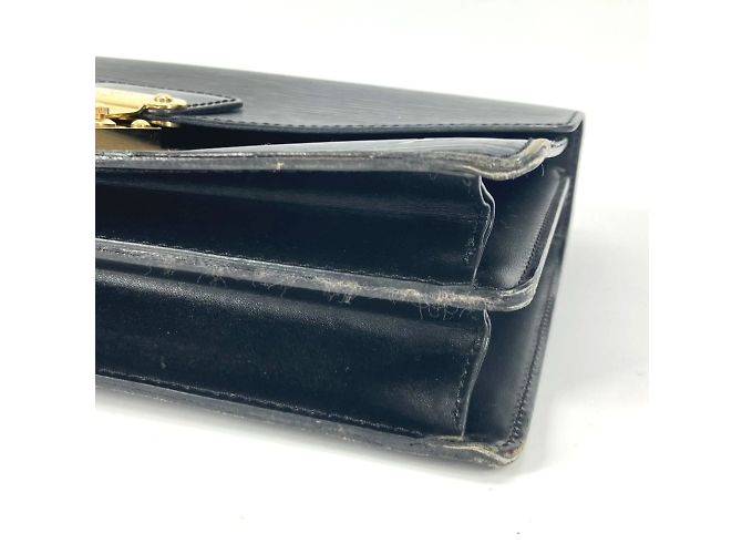 Borsa Louis Vuitton Epi Concorde Nero - vista 7