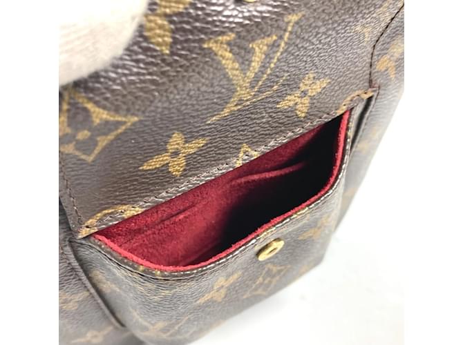 Borsa Partition Monogram Louis Vuitton Marrone - vista 12