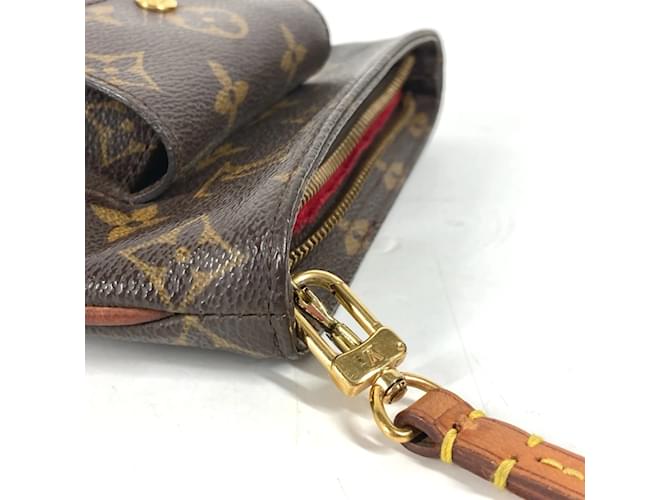 Borsa Partition Monogram Louis Vuitton Marrone - vista 7