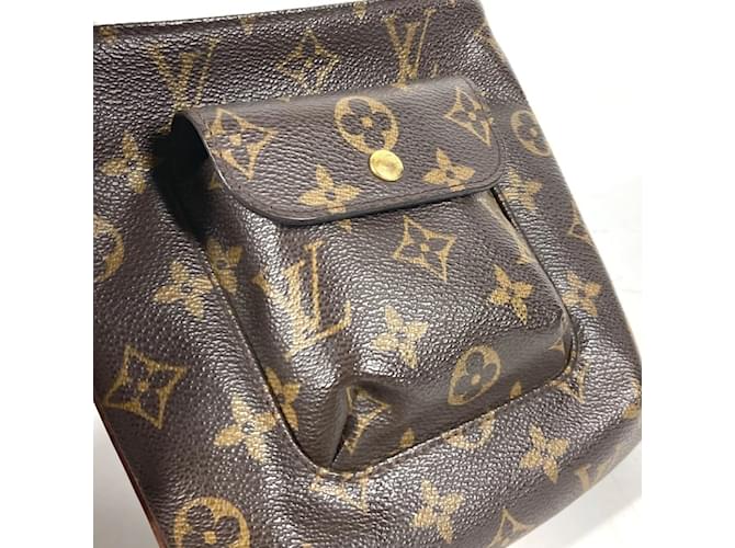 Borsa Partition Monogram Louis Vuitton Marrone - vista 9
