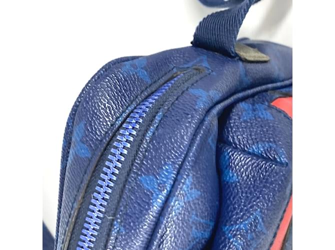 Borsa Messenger PM Monogram Pacific Louis Vuitton Rosso Blu Verde - vista 12