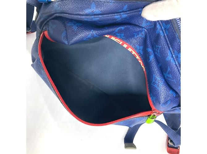 Borsa Messenger PM Monogram Pacific Louis Vuitton Rosso Blu Verde - vista 18