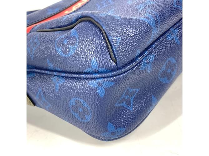 Borsa Messenger PM Monogram Pacific Louis Vuitton Rosso Blu Verde - vista 6