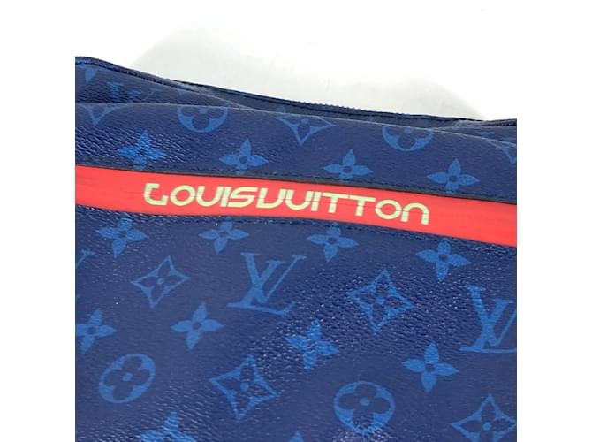 Borsa Messenger PM Monogram Pacific Louis Vuitton Rosso Blu Verde - vista 9