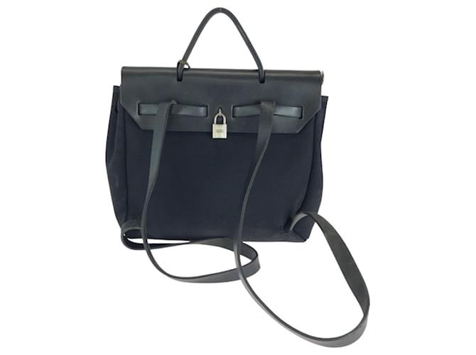 Hermès Herbag Negro - vista 2