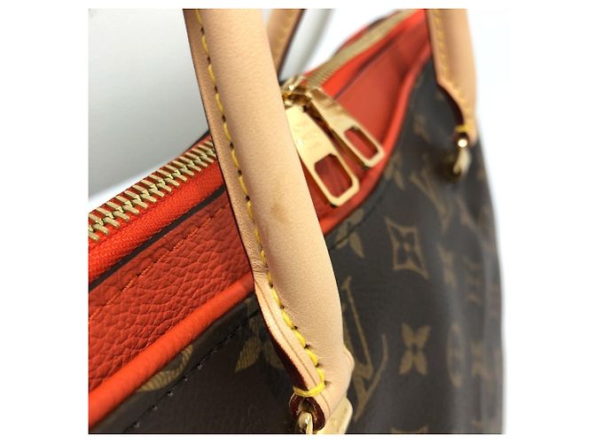 Borsa Louis Vuitton Pallas 2WAY Marrone - vista 18