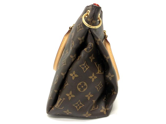 Borsa Louis Vuitton Pallas 2WAY Marrone - vista 3
