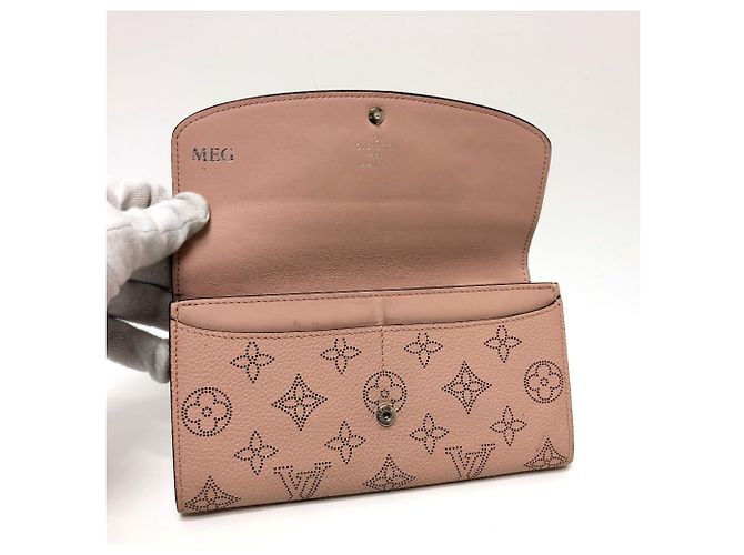 Louis Vuitton Monogram Mahina Iris Geldbörse Pink - Ansicht 9