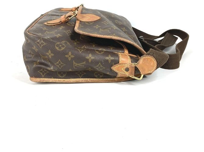 Borsa a tracolla Gibessier GM in Monogramma Louis Vuitton Marrone - vista 3