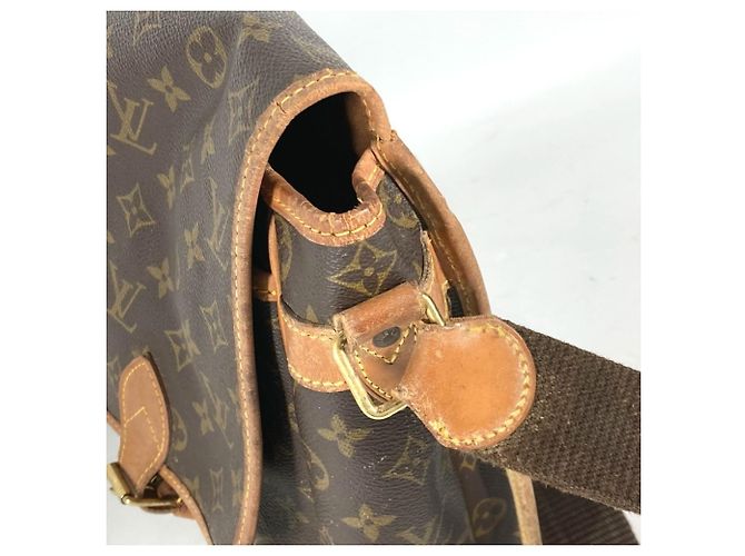 Borsa a tracolla Gibessier GM in Monogramma Louis Vuitton Marrone - vista 5