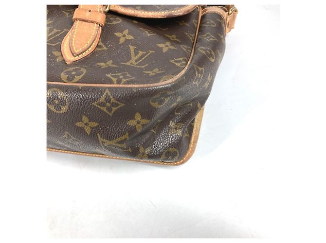 Borsa a tracolla Gibessier GM in Monogramma Louis Vuitton Marrone - vista 7