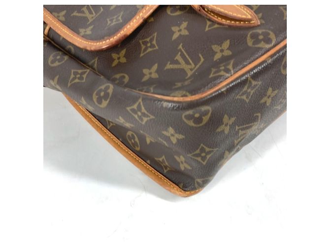 Borsa a tracolla Gibessier GM in Monogramma Louis Vuitton Marrone - vista 8