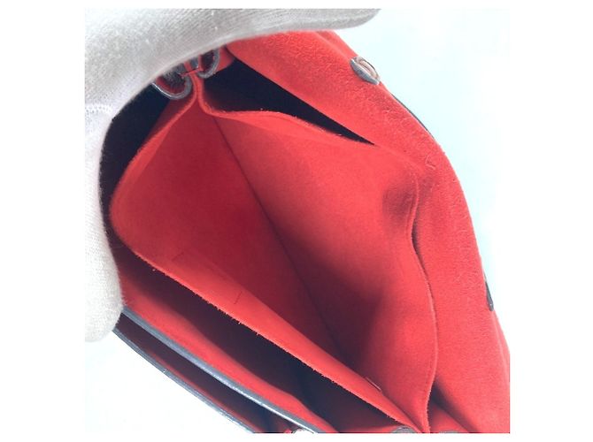 Bolso Tote Vaugirard PM Monograma Louis Vuitton Castaño Roja - vista 13
