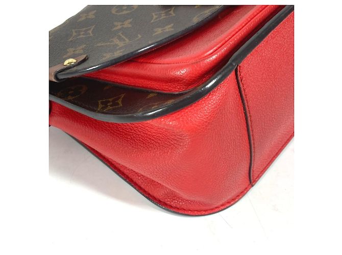 Bolso Tote Vaugirard PM Monograma Louis Vuitton Castaño Roja - vista 7