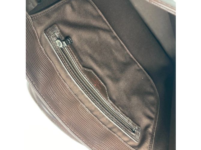 Borsa Sac Plat Epi Louis Vuitton Marrone - vista 14