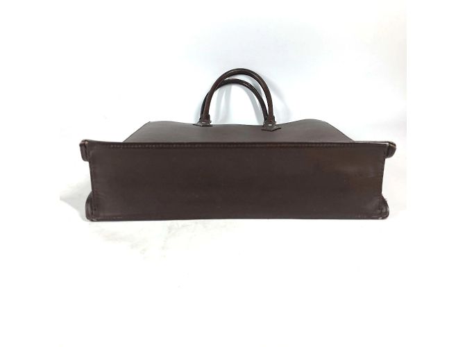 Borsa Sac Plat Epi Louis Vuitton Marrone - vista 7