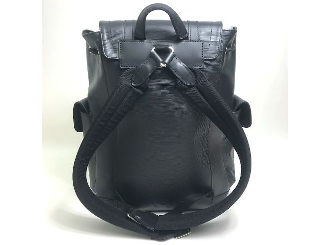 Sac à dos Christopher PM Epi de Louis Vuitton Noir - vue 2