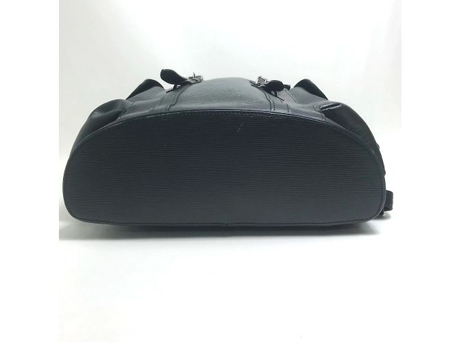 Sac à dos Christopher PM Epi de Louis Vuitton Noir - vue 3