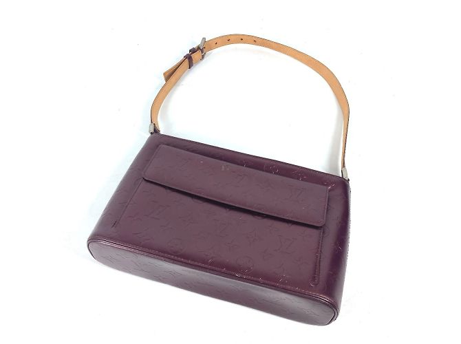 Borsa a Spalla Alston Monogramma Opaco Louis Vuitton Porpora - vista 10