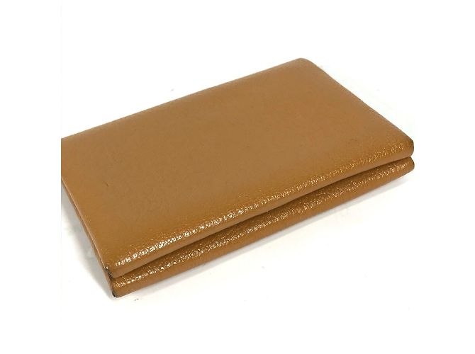Hermès Hermes Bi-fold Bicolor Calvi Duo Verso Coin Purse Pink Beige - view 5