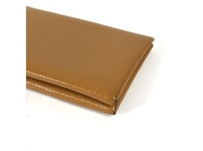 Hermès Hermes Bi-fold Bicolor Calvi Duo Verso Coin Purse Pink Beige - view 6