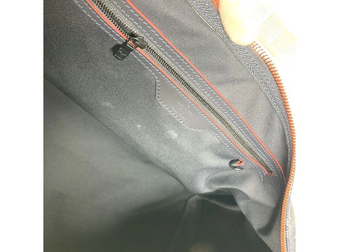 Louis Vuitton Monogram Ink auf dem Kopf Keepall Bandoulière 50 Rot Marineblau - Ansicht 14