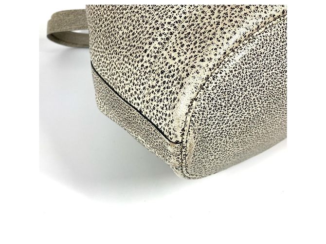 Hermès Dalmatian Drawstring Bag Hermes Market GM Schwarz Weiß - Ansicht 6