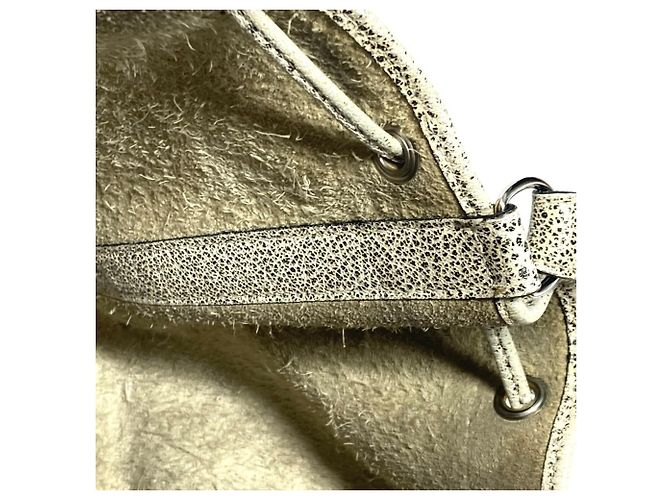 Hermès Dalmatian Drawstring Bag Hermes Market GM Schwarz Weiß - Ansicht 9