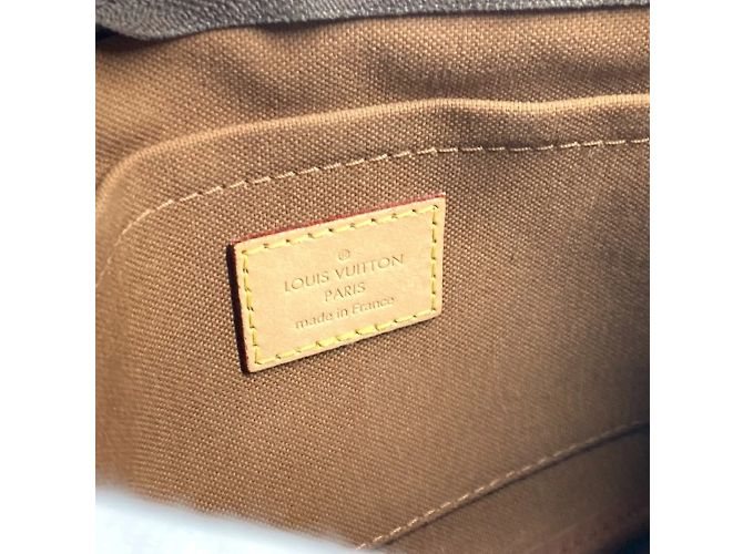Louis Vuitton Monogram Multi Pochette Accessori Marrone Cachi - vista 12