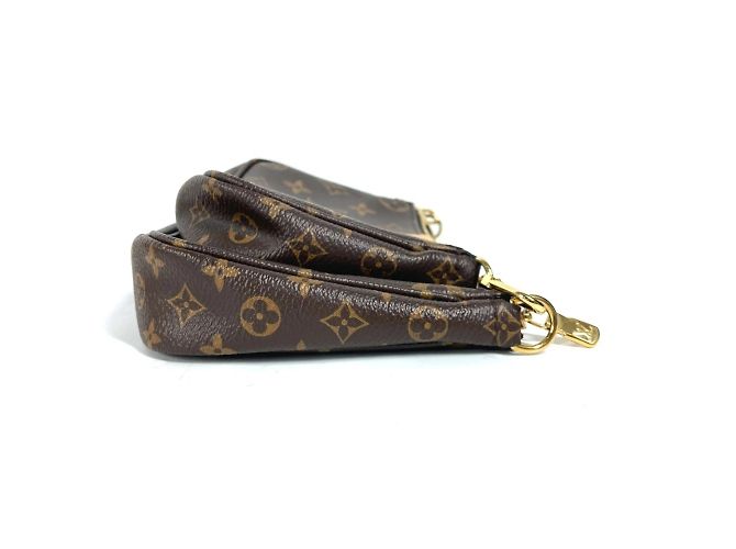 Louis Vuitton Monogram Multi Pochette Accessori Marrone Cachi - vista 3