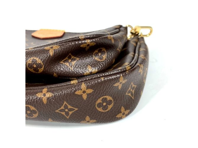 Louis Vuitton Monogram Multi Pochette Accessori Marrone Cachi - vista 6