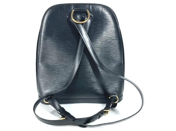 Zaino Cobran Epi Louis Vuitton Nero - vista 2
