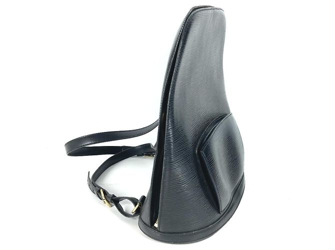 Zaino Cobran Epi Louis Vuitton Nero - vista 4