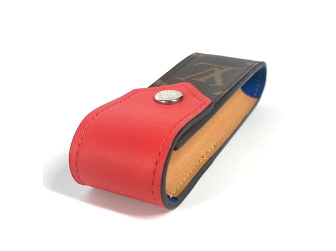Steve Dice Monogramm Etui von Louis Vuitton Braun Rot - Ansicht 3