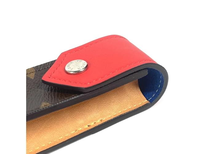 Steve Dice Monogramm Etui von Louis Vuitton Braun Rot - Ansicht 8